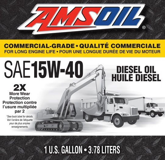 15W-40 Commercial Grade Diesel Oil
